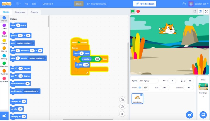 scratch для початківців з нуля